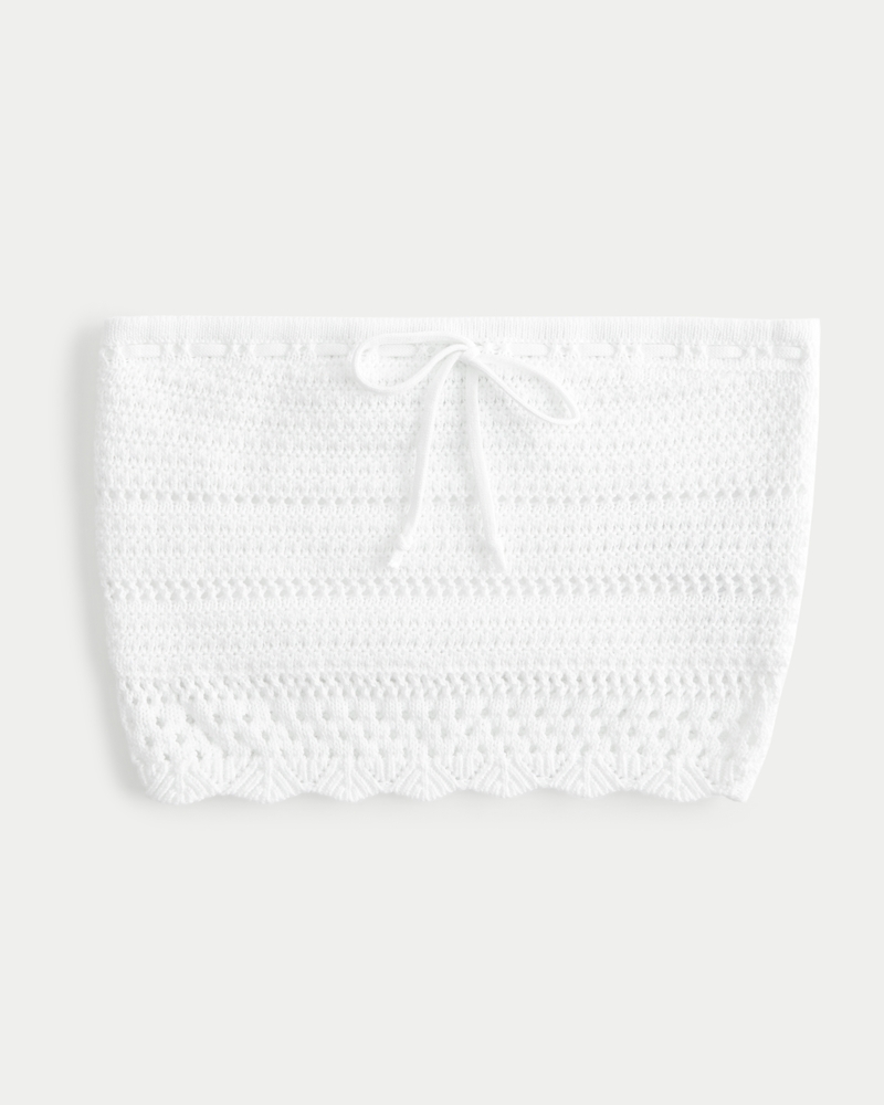 Women's Crochet Tube Top Women's Tops