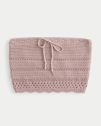 Women's Crochet Tube Top Women's Tops