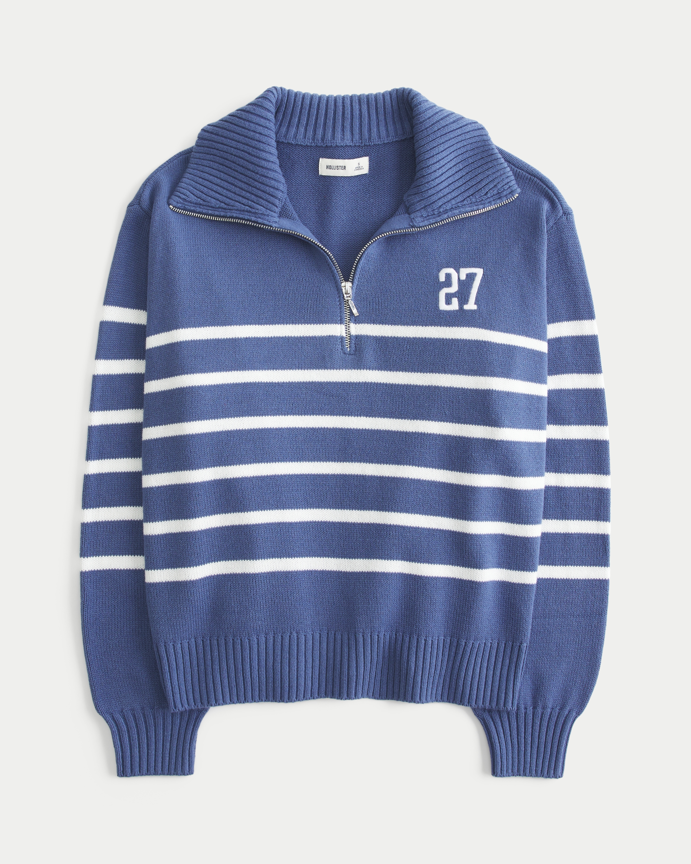 GAINSBORO☆ユニセックス☆LOGO PULLOVER HALF ZIP 全5色 GAINSBORO☆ユニセックス☆LOGO PULLOVER HALF ZIP 全5色