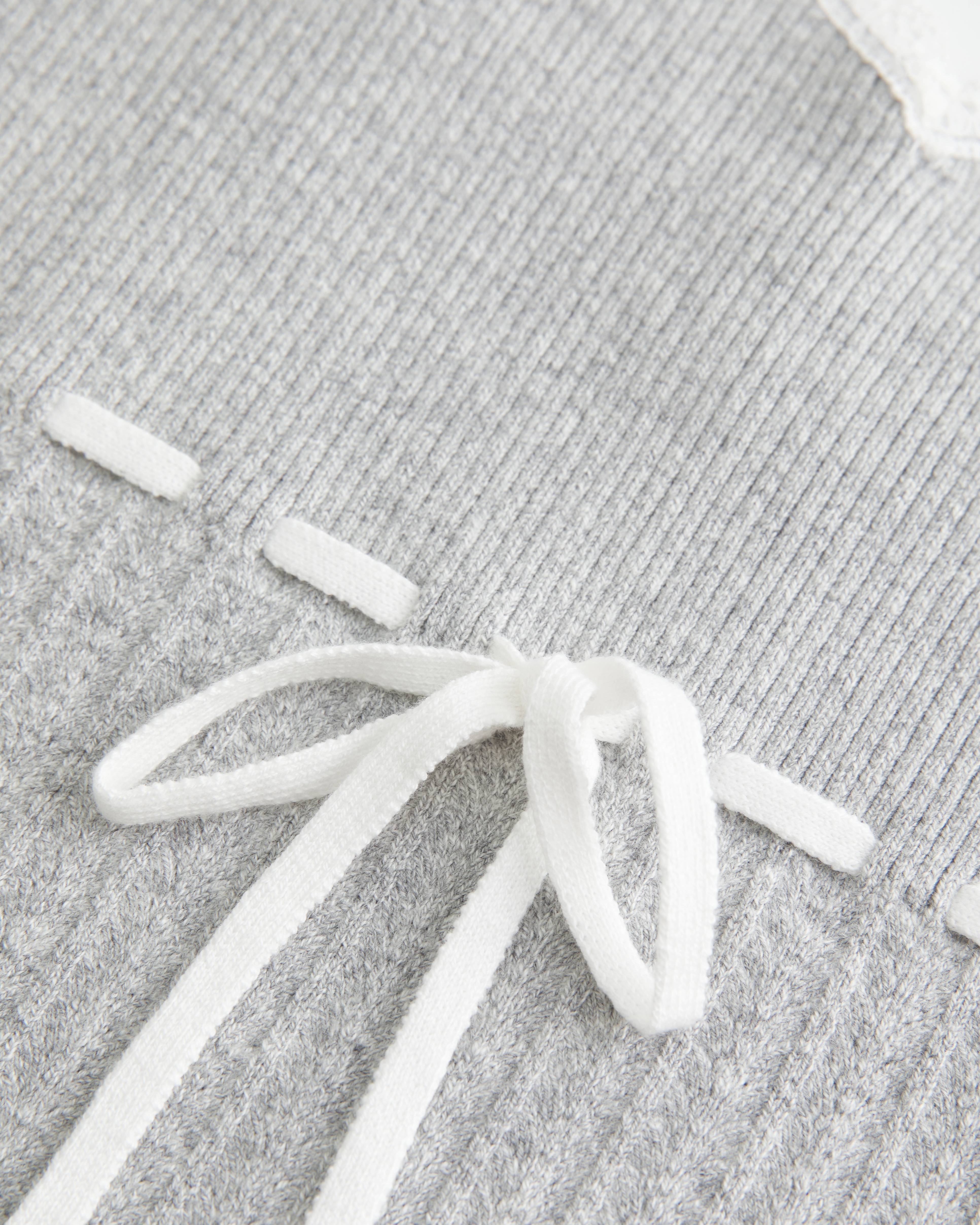 Tie-Front Sweater Tank