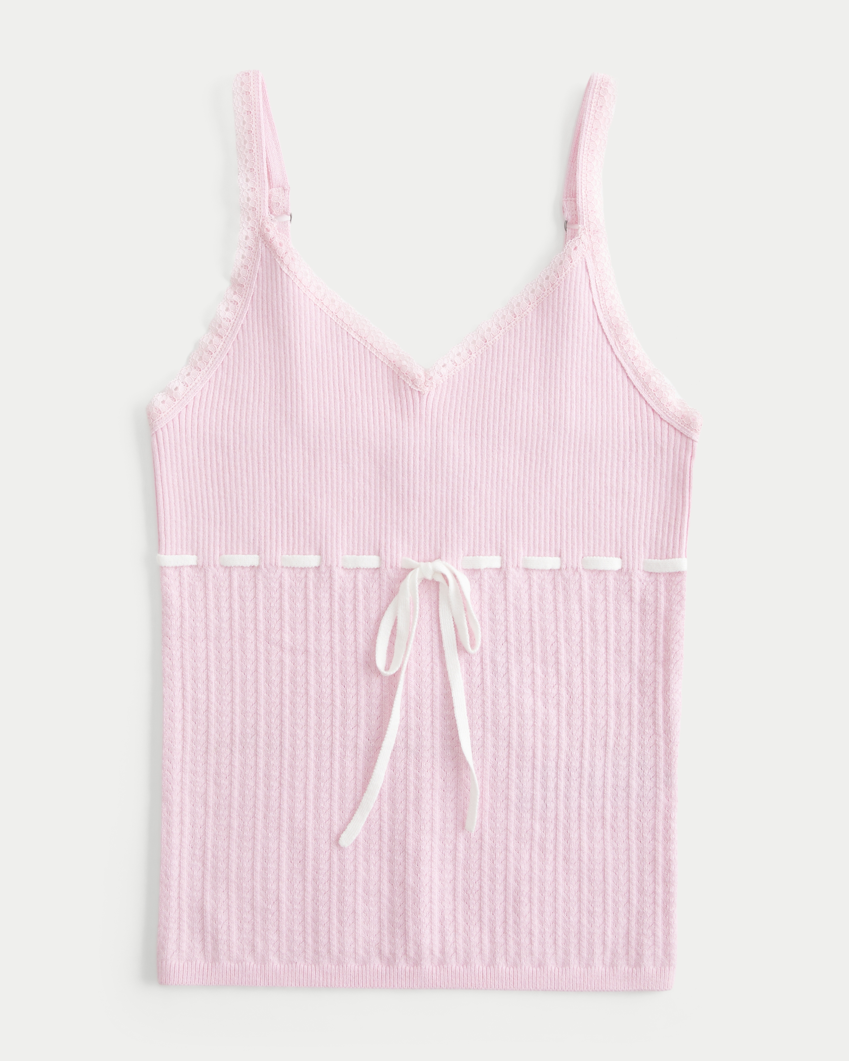 Hollister Tie-front Sweater Tank