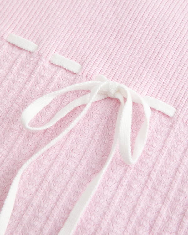 Tie-Front Sweater Tank