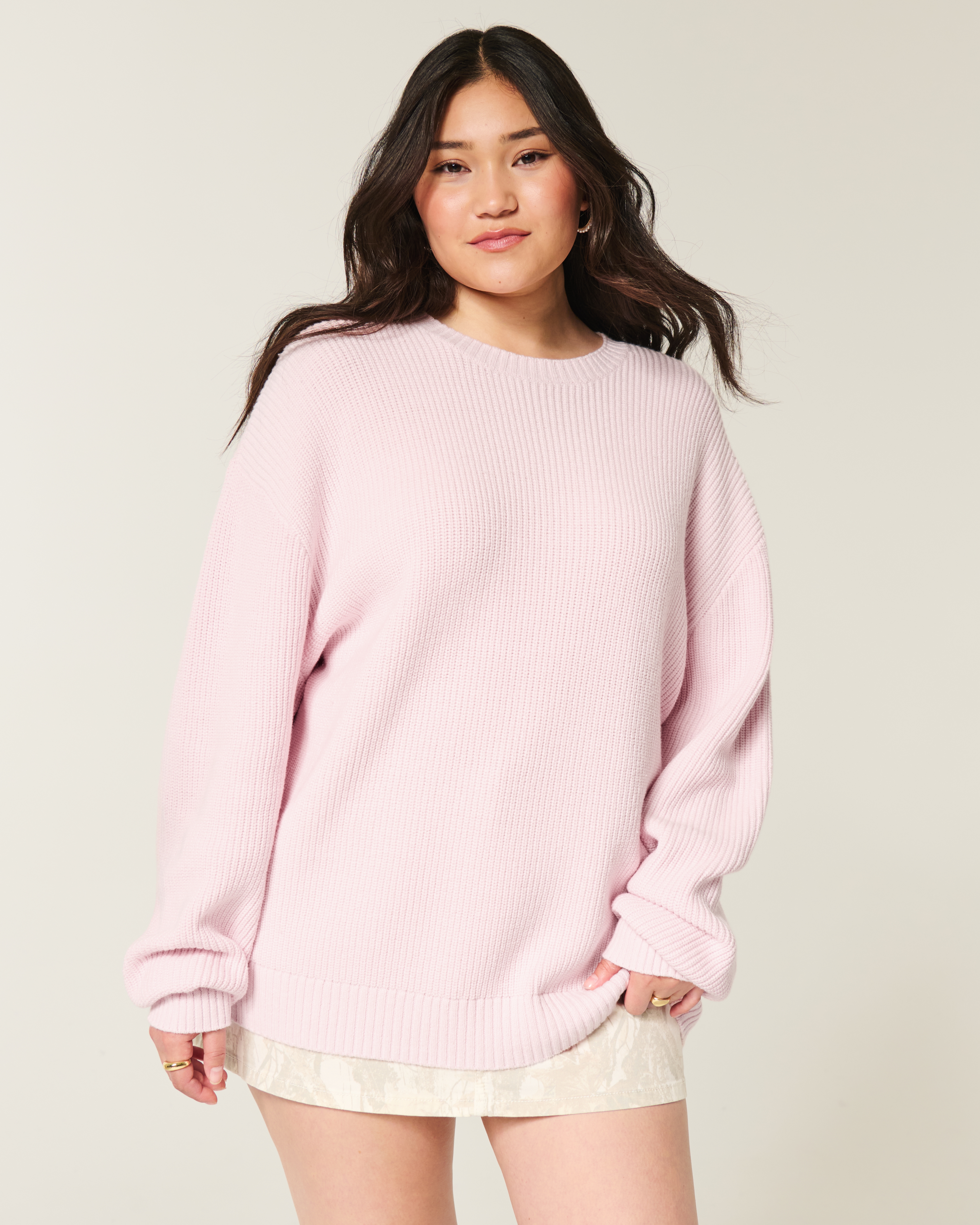 Oversized Crew Sweater