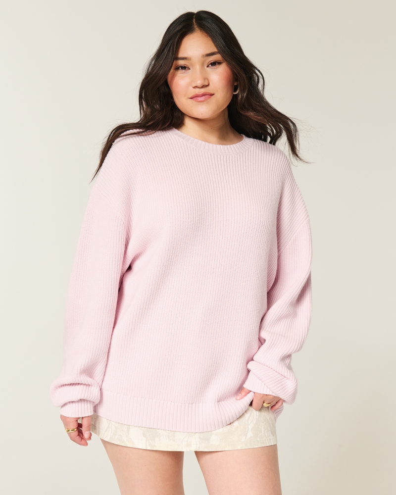 Short-Sleeve Square Neck Sweater