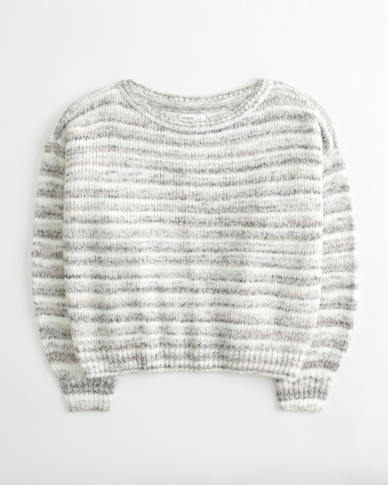 Slouchy Off-the-Shoulder Sweater