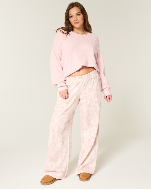 Easy Crew Sweater, Light Lilac view 2