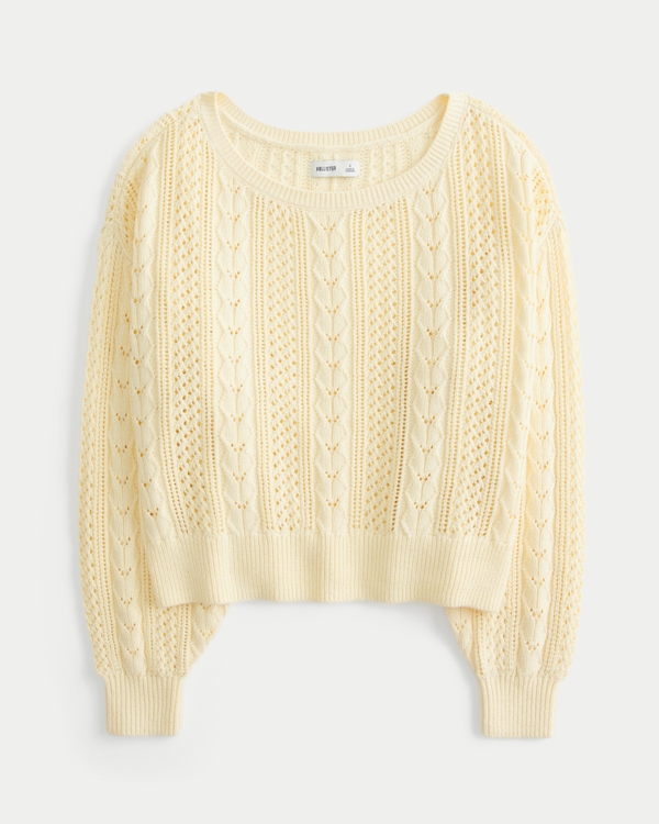 Cable-Knit Sweater