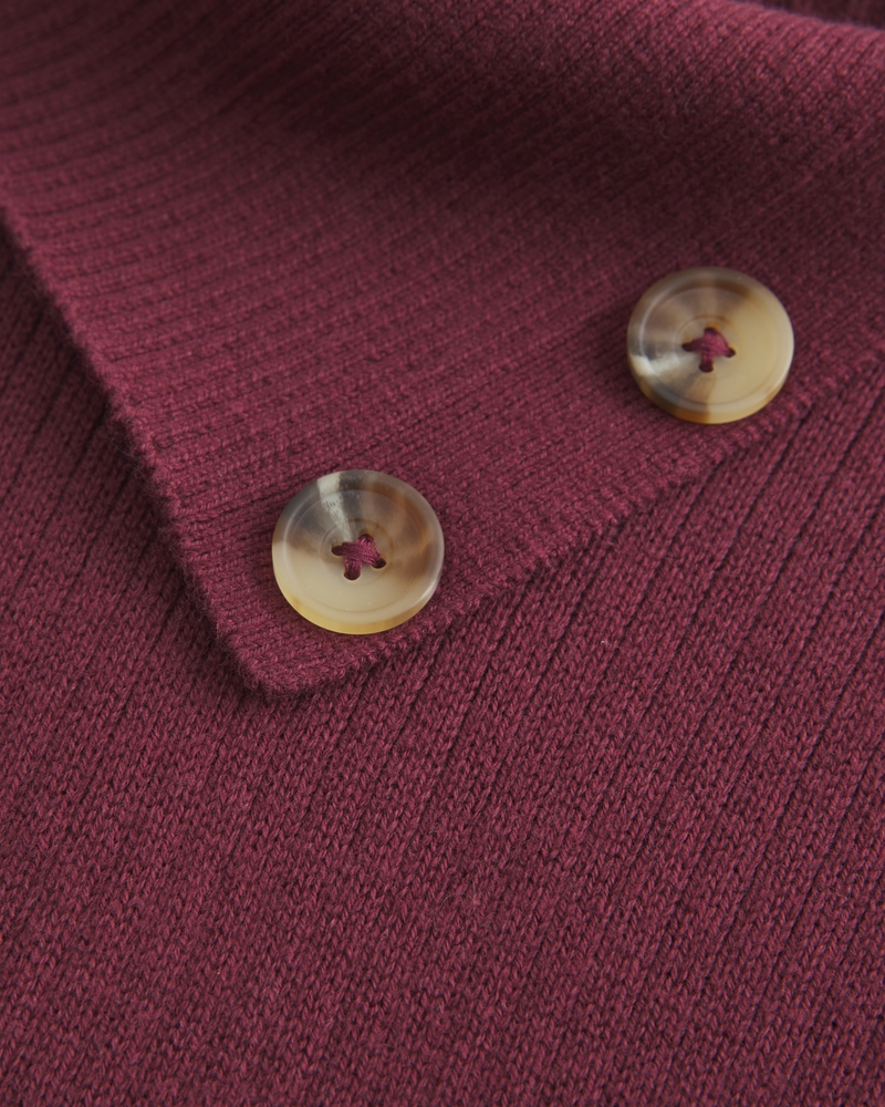 Short-Sleeve Tunic Sweater