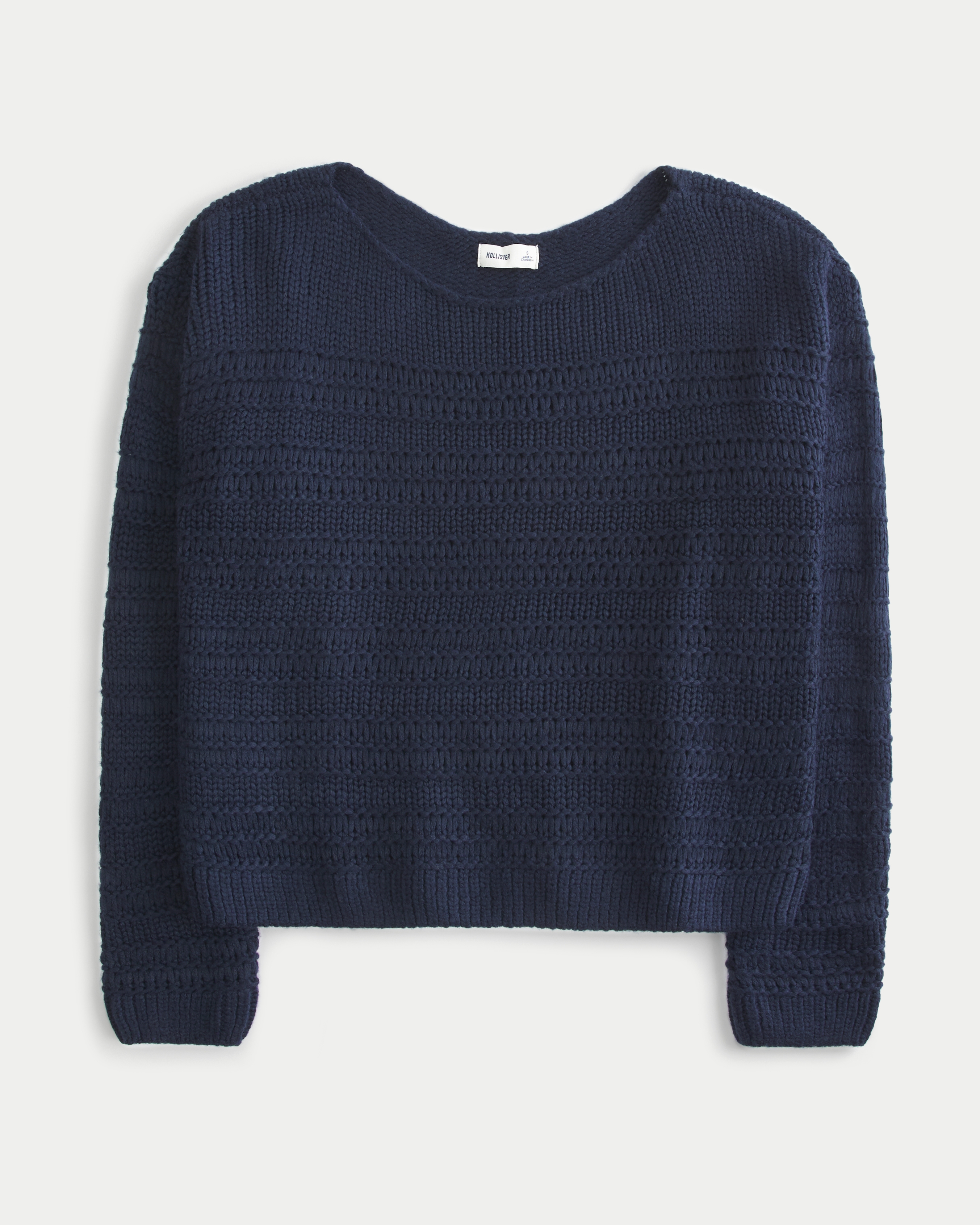 Slouchy Off-the-Shoulder Sweater