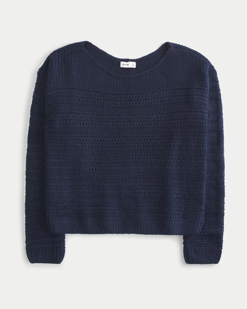 Slouchy Off-the-Shoulder Sweater
