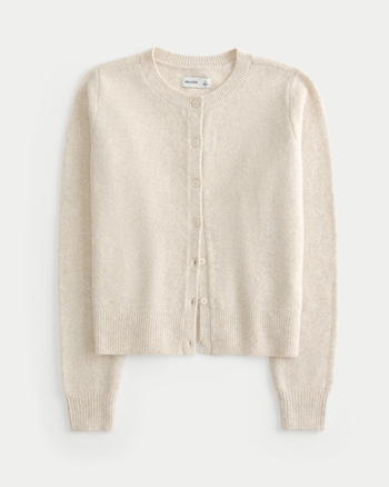Women s Hollister Comfy Cloud Crew Cardigan Women s The Soft Life HollisterCo