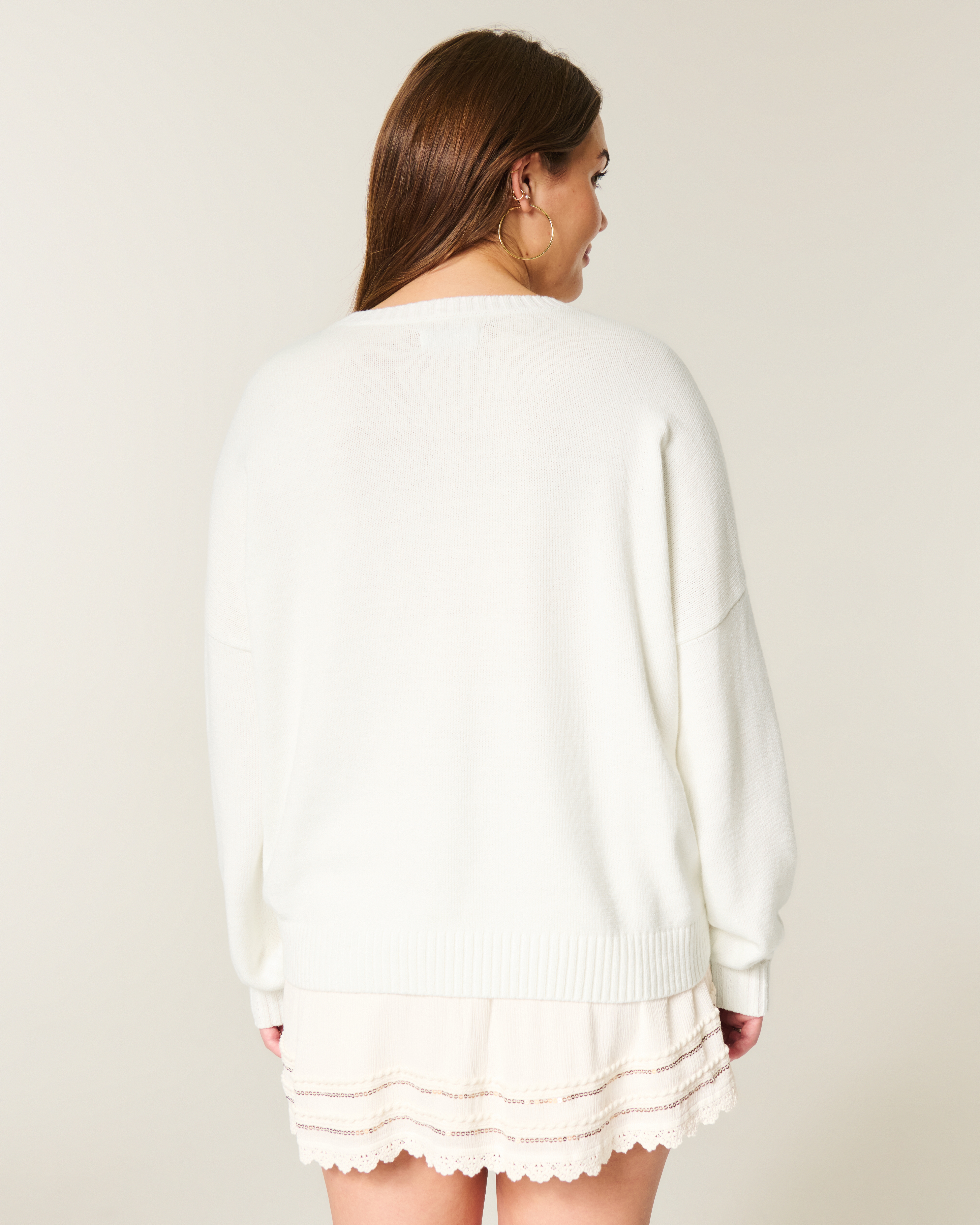 Easy Union Jack Graphic Crew Sweater