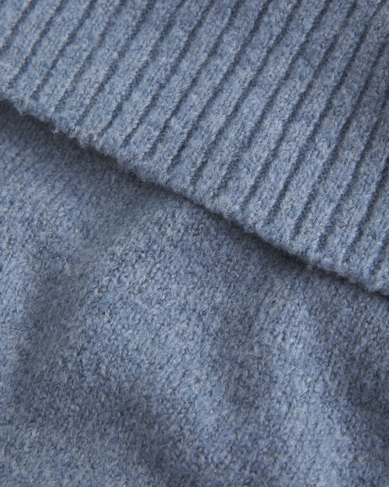 Hollister Comfy Cloud Foldover Off-the-Shoulder Sweater