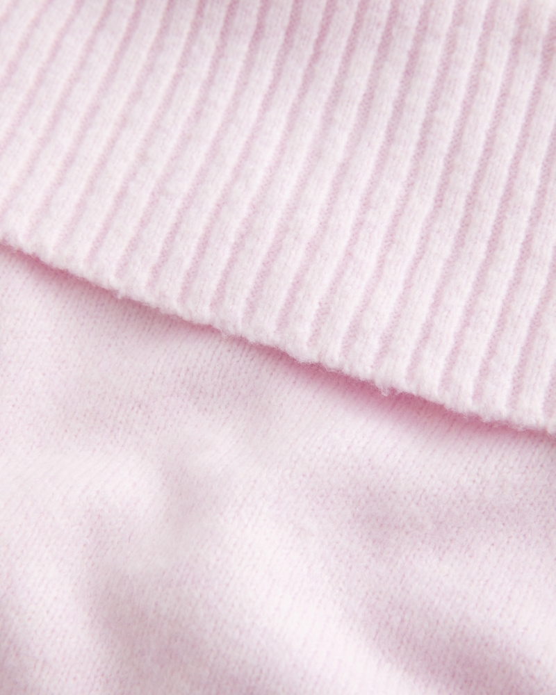 Hollister Comfy Cloud Foldover Off-the-Shoulder Sweater
