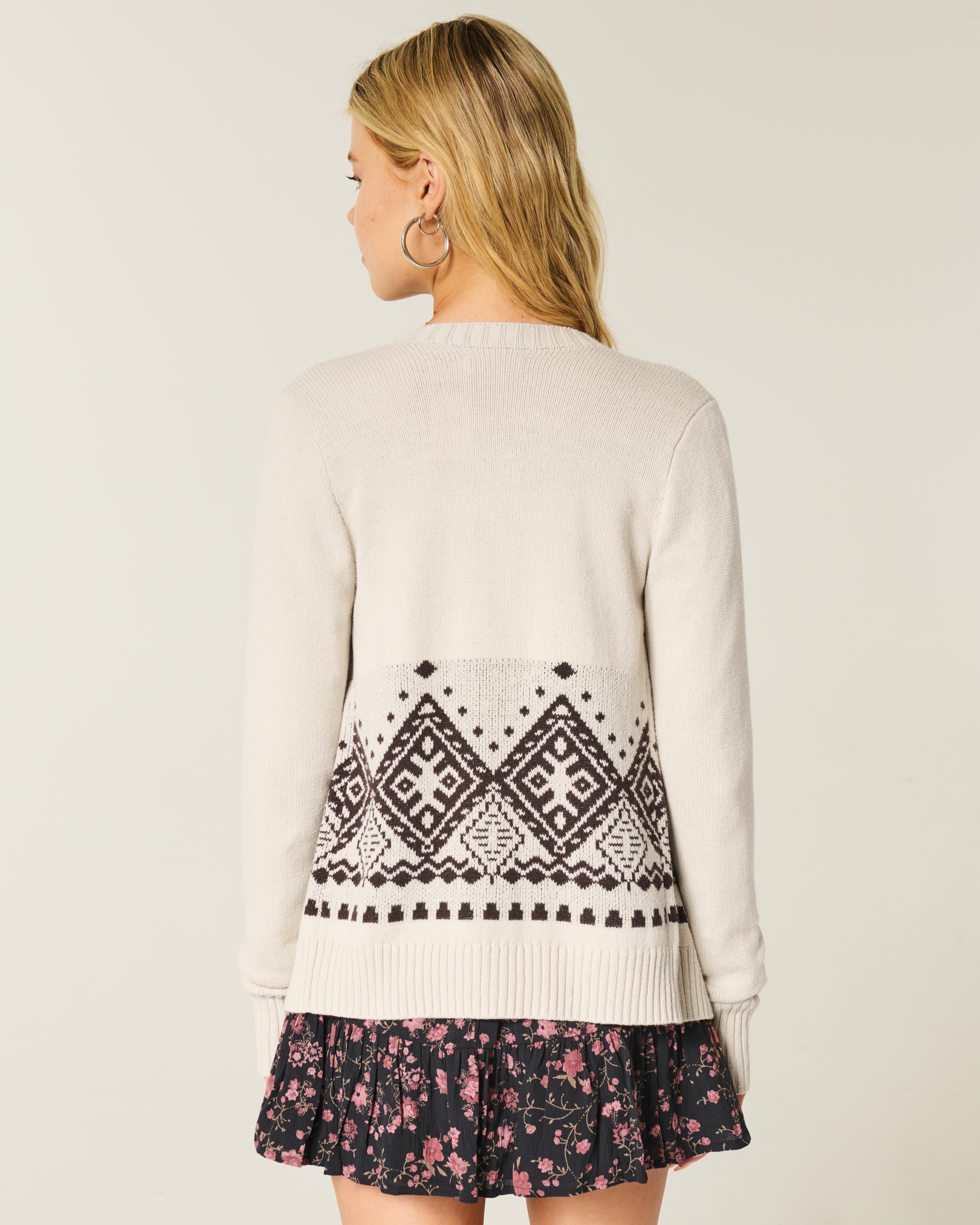 Easy Fringe No-Close Cardigan