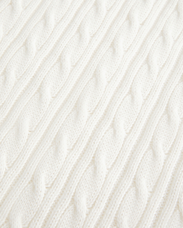 Cable-Knit Icon Crew Sweater