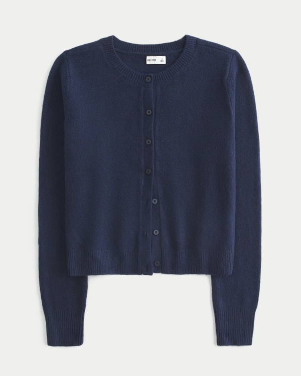 Women's Hollister Comfy Cloud Crew Cardigan | Women's Clearance