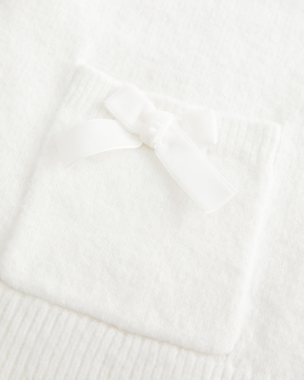 Hollister Comfy Cloud Bow Pocket Cardigan