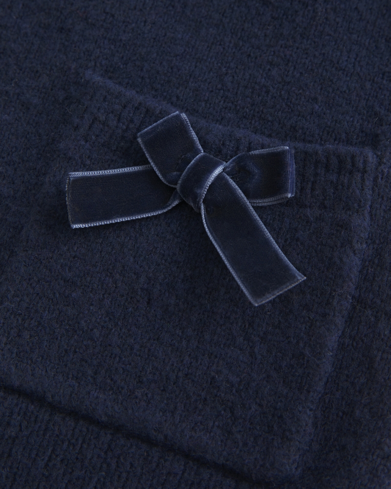 Hollister Comfy Cloud Bow Pocket Cardigan