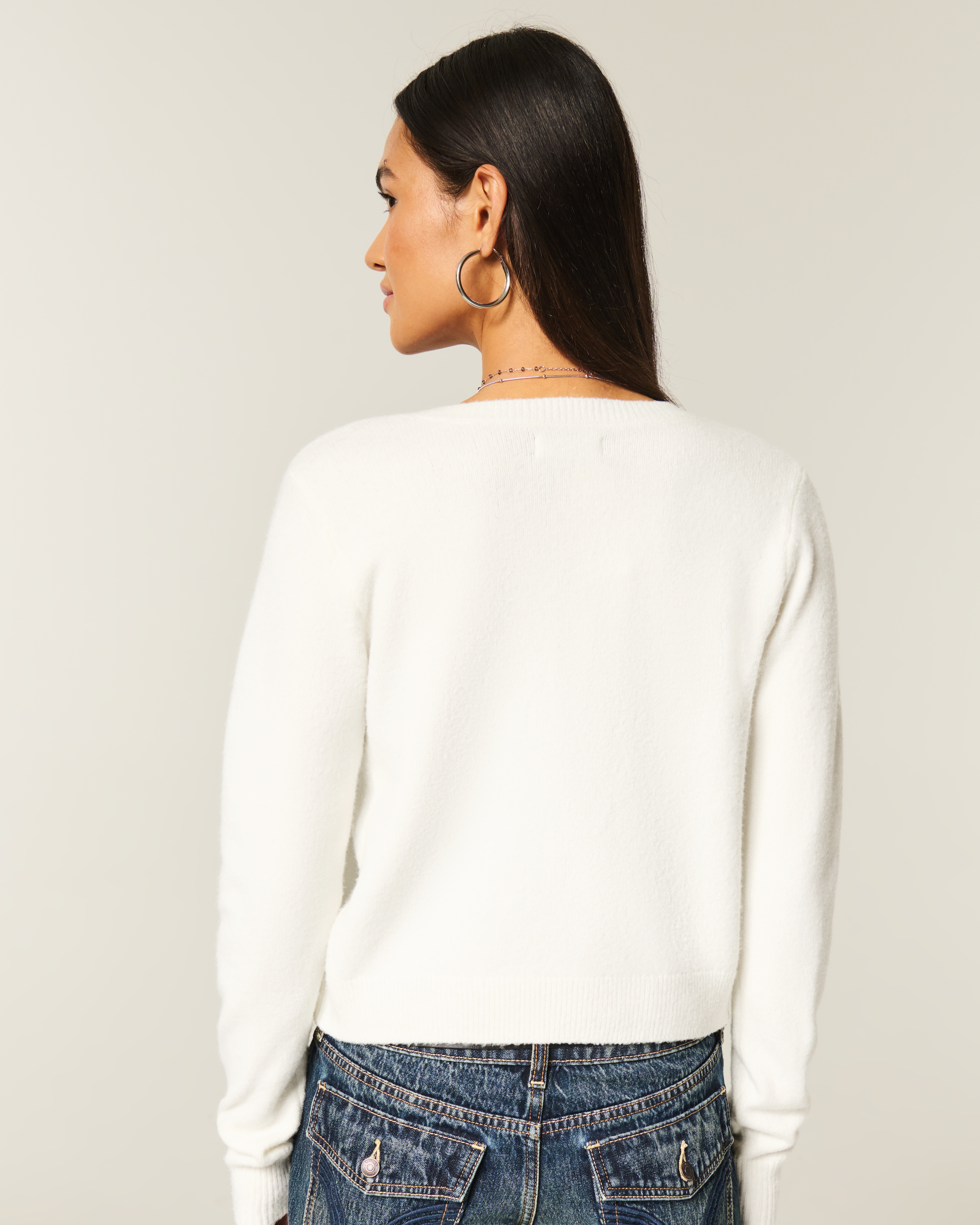 Hollister Comfy Cloud Crew Cardigan