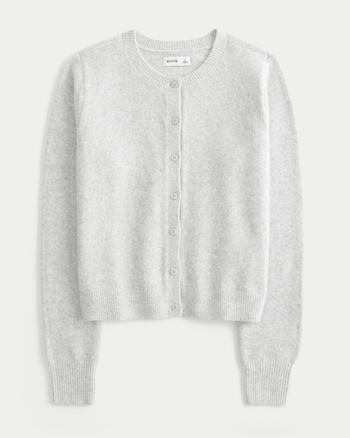 Women's Hollister Comfy Cloud Crew Cardigan | Women's Tops | HollisterCo.com