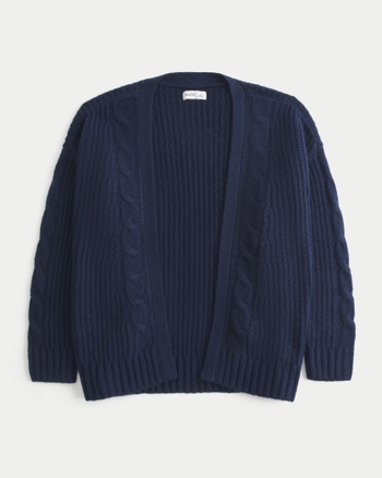 Women's Hollister Comfy Cloud Easy No-Close Cardigan | Women's Tops | HollisterCo.com