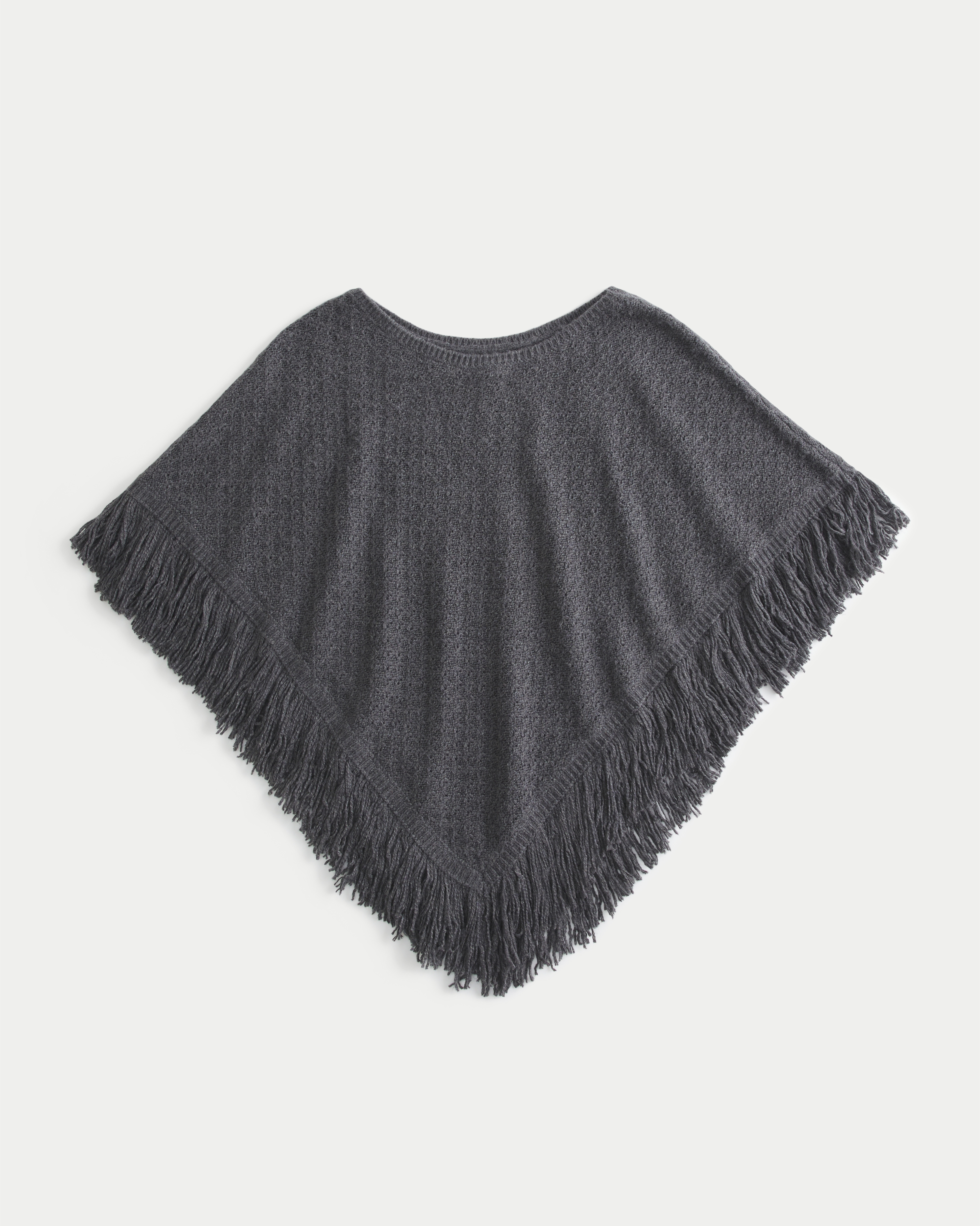 Easy Fringe Poncho