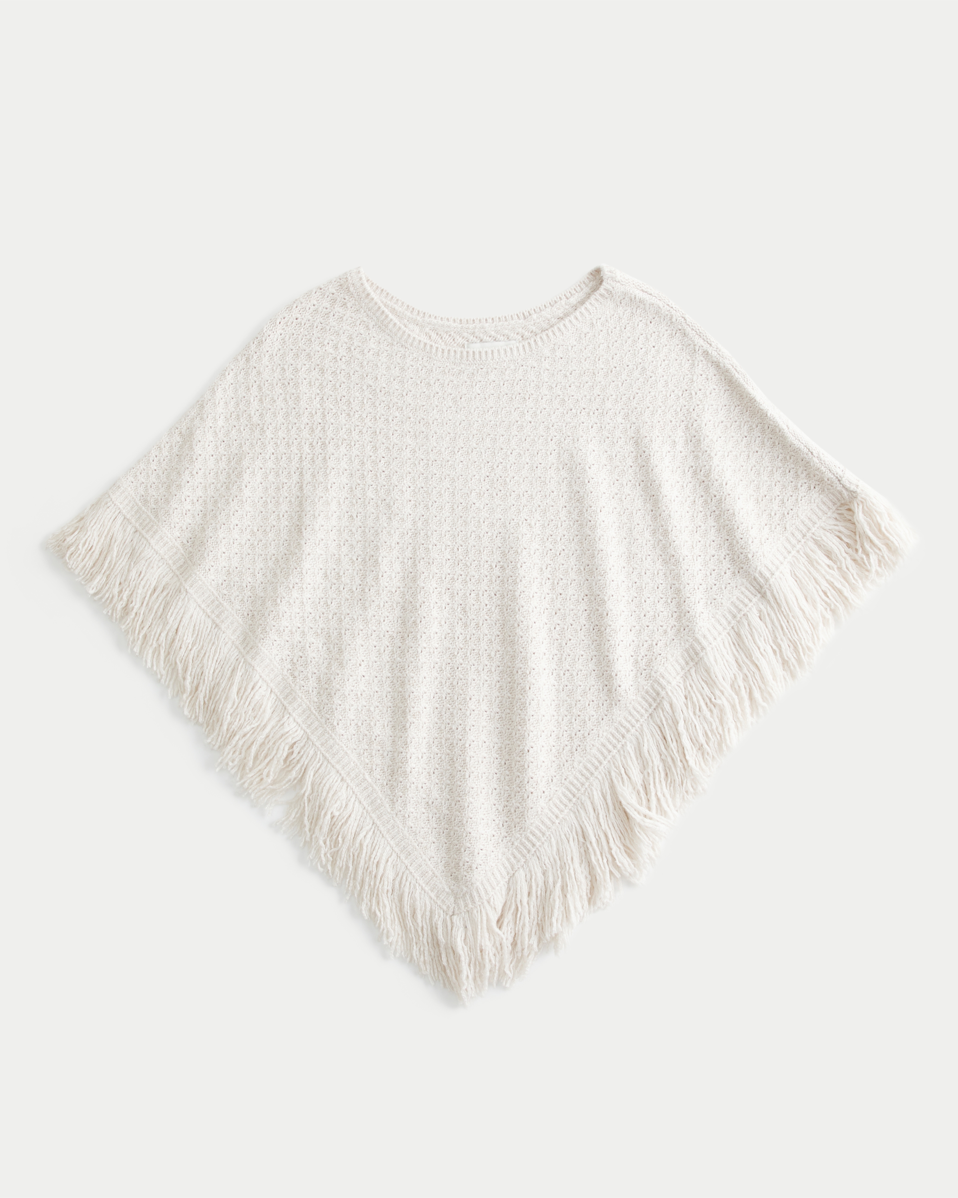 Easy Fringe Poncho