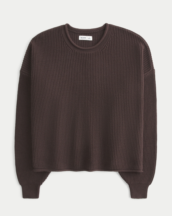 Easy Rollneck Crew Sweater