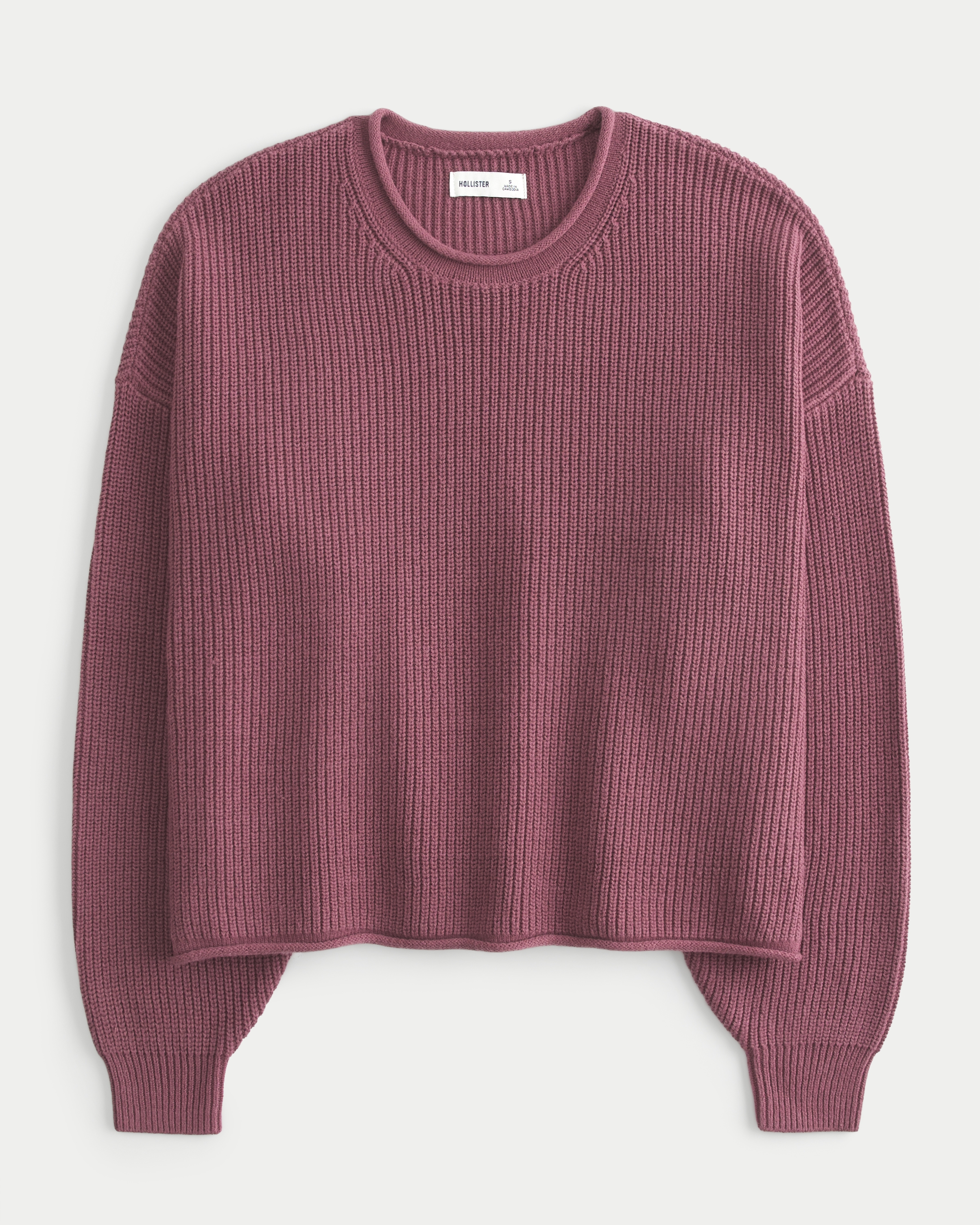 Easy Rollneck Crew Sweater