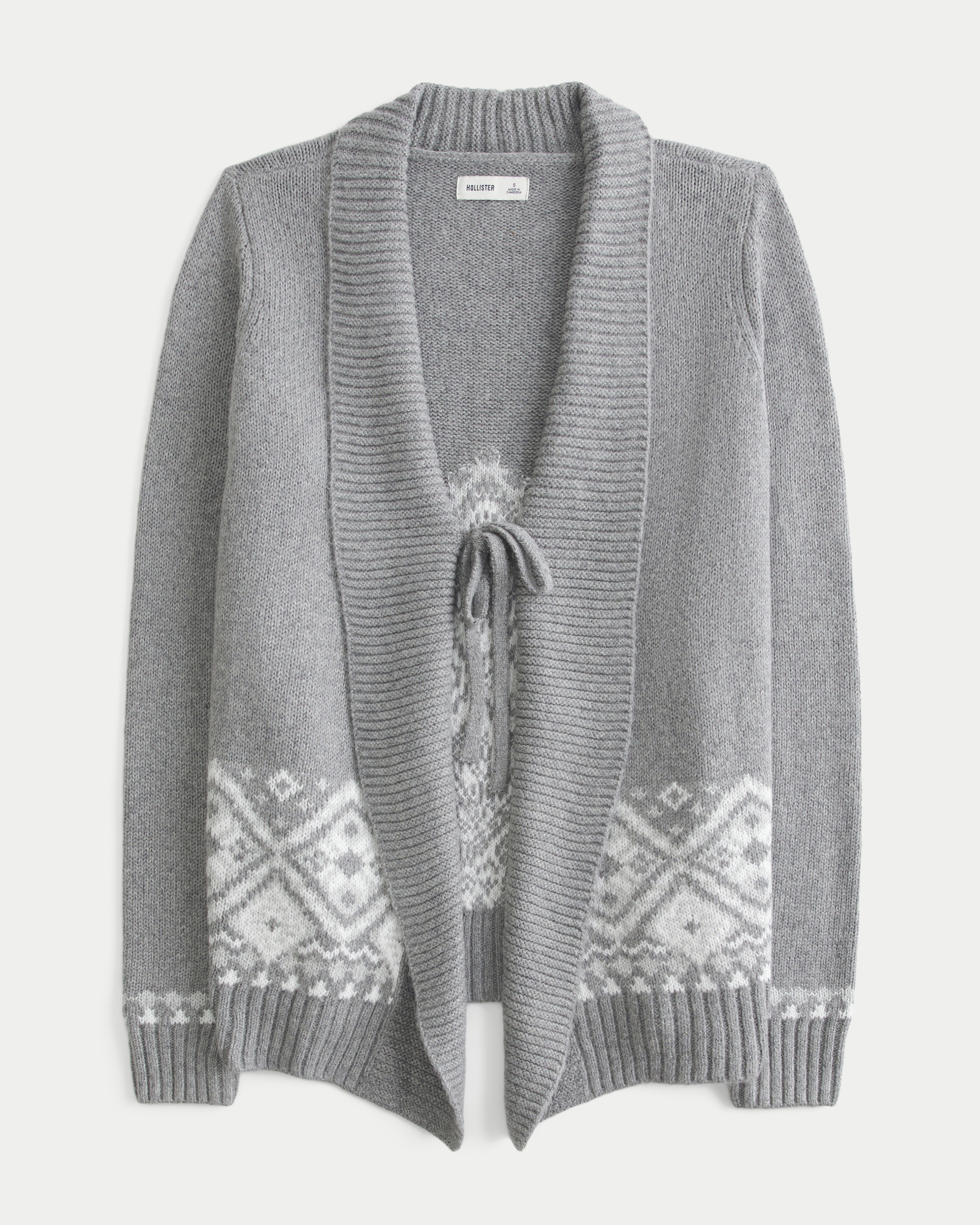 Boho Tie Front Cardigan