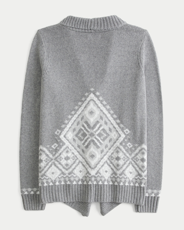 Boho Tie Front Cardigan