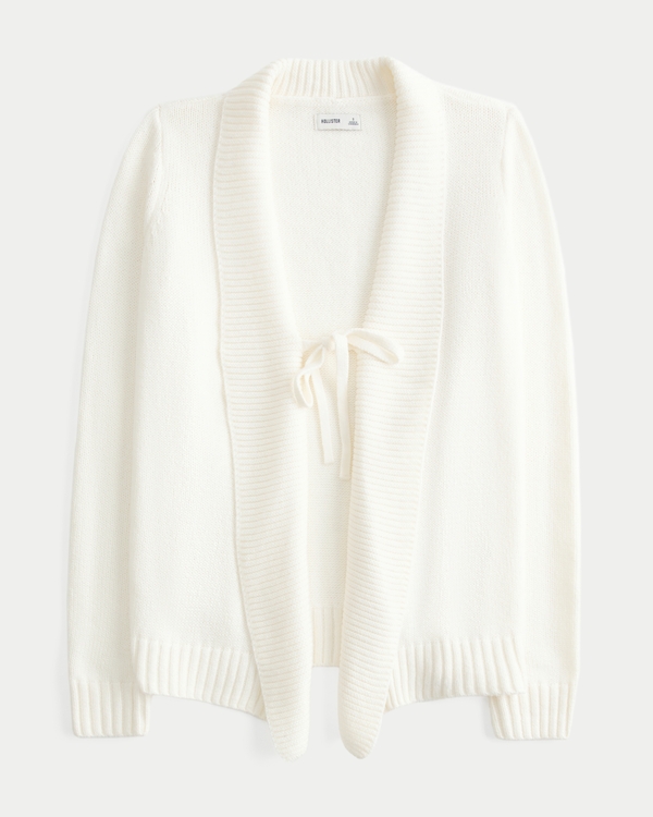 Boho Tie Front Cardigan