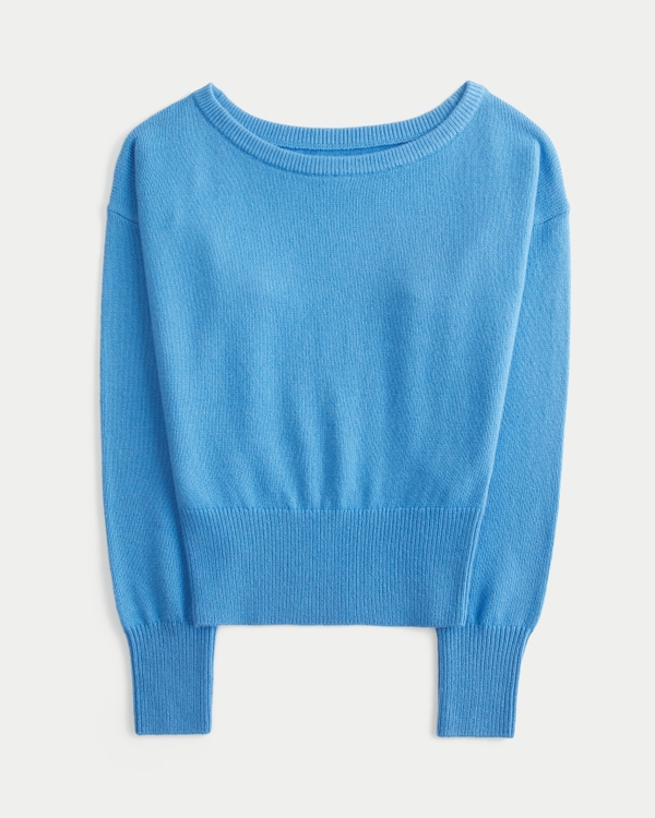 ウィメンズ Slouchy Banded Off-the-Shoulder Sweater | ウィメンズ