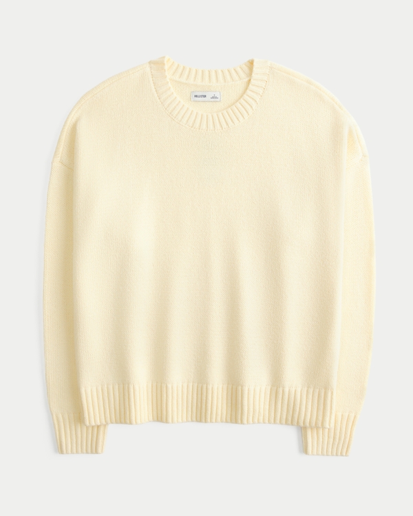 Hollister Rory Crew Sweater, Yellow view 1
