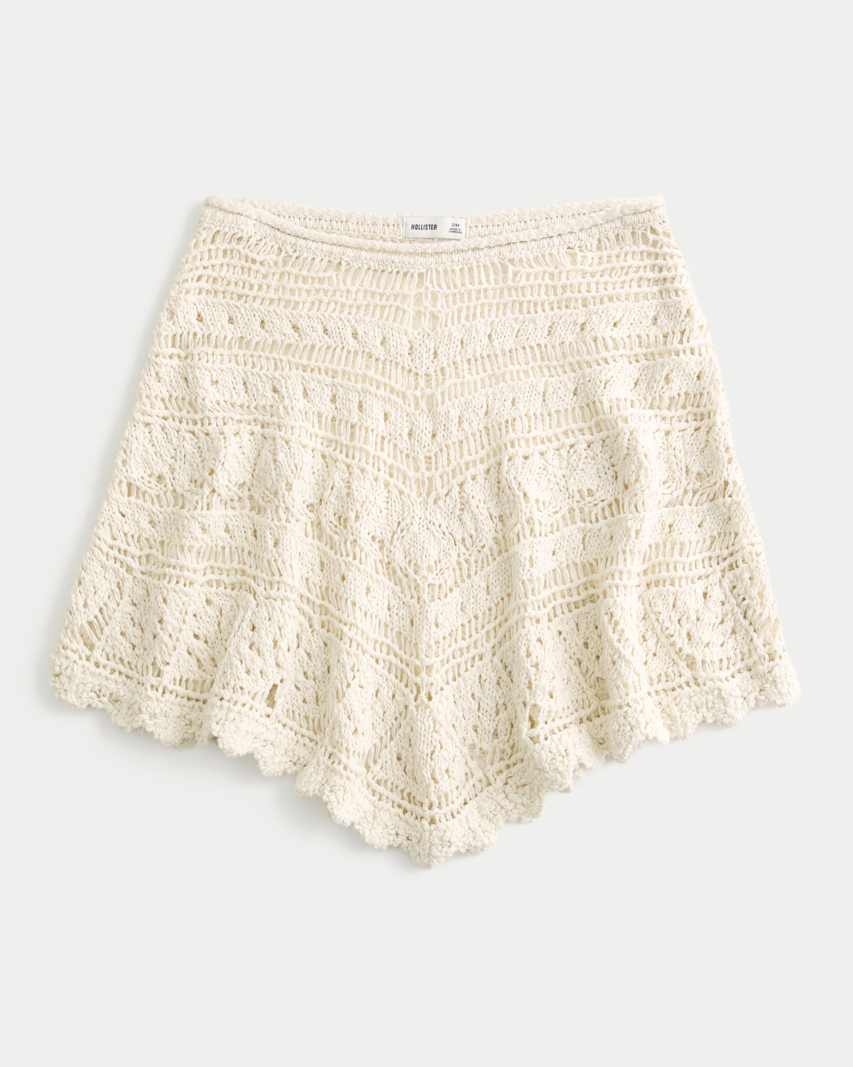 Stitchy Crochet-Style Poncho