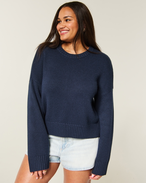 Easy Crew Sweater, Navy view 1