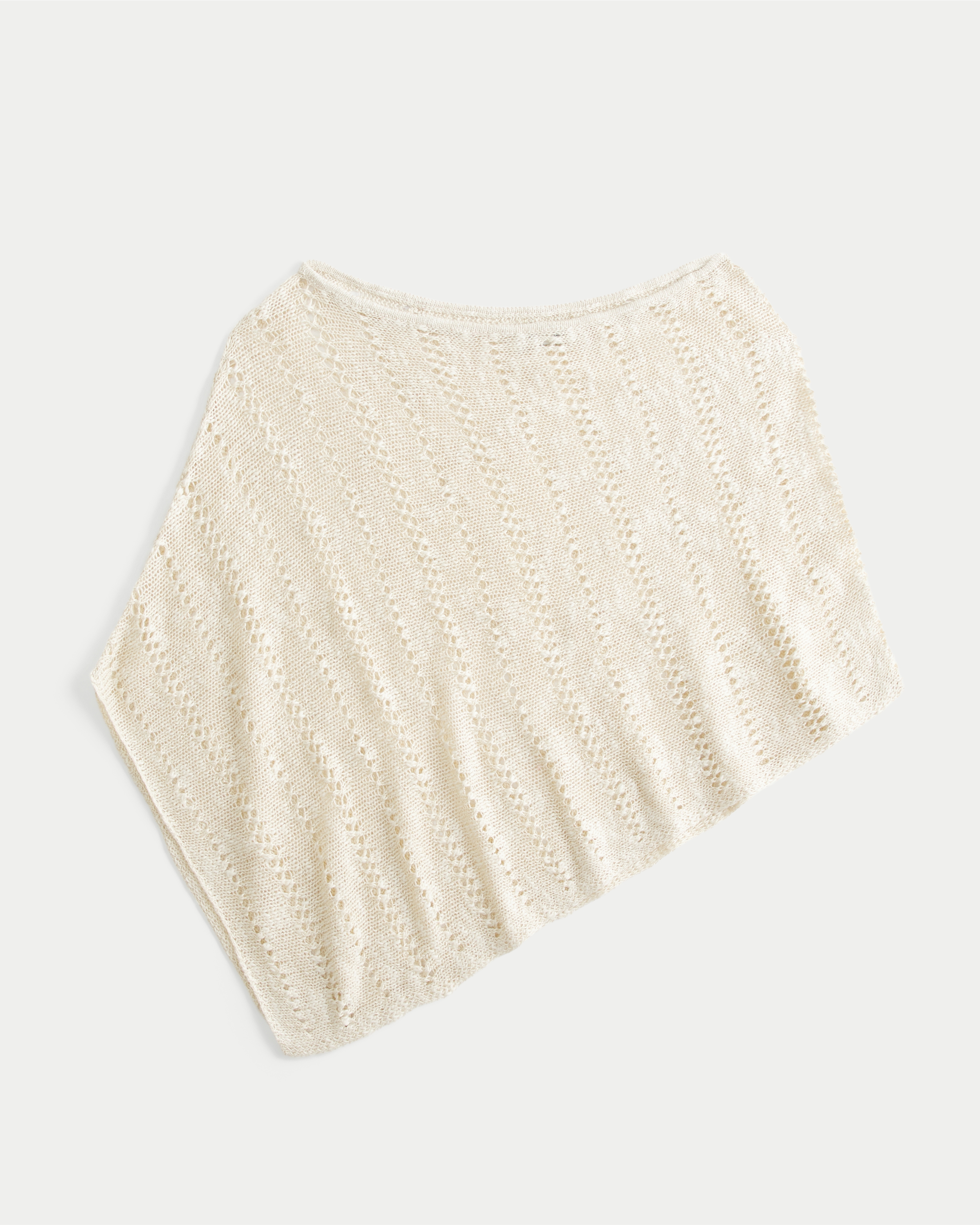 Stitchy Textured Poncho