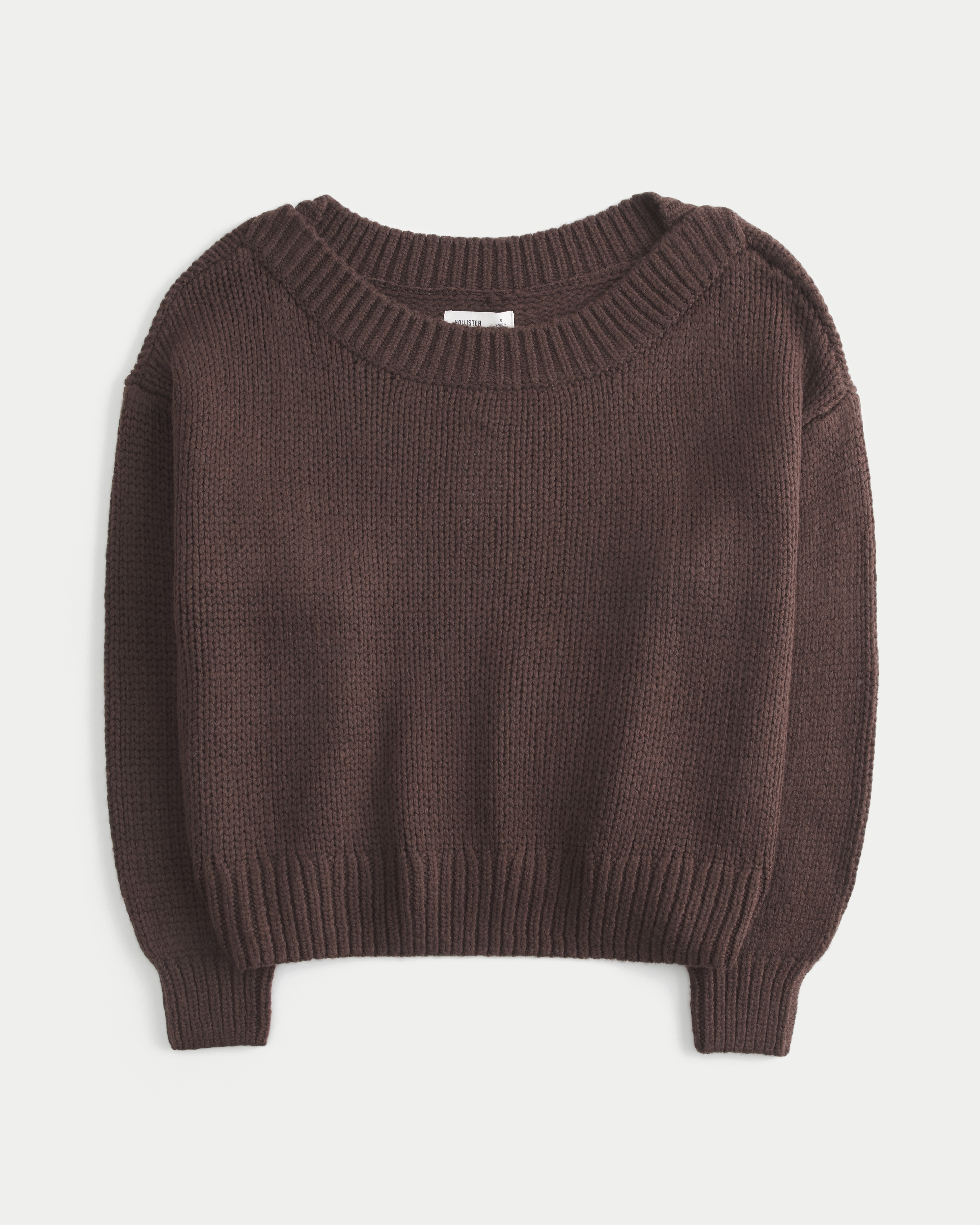 Lofty Off-the-Shoulder Sweater