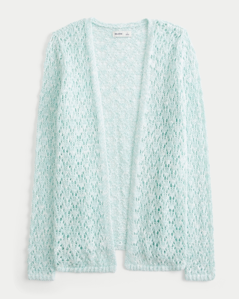 トップス hholic lib stretch cardigan 2pieces set Sherpa Trim Cardigan at Cotton Traders