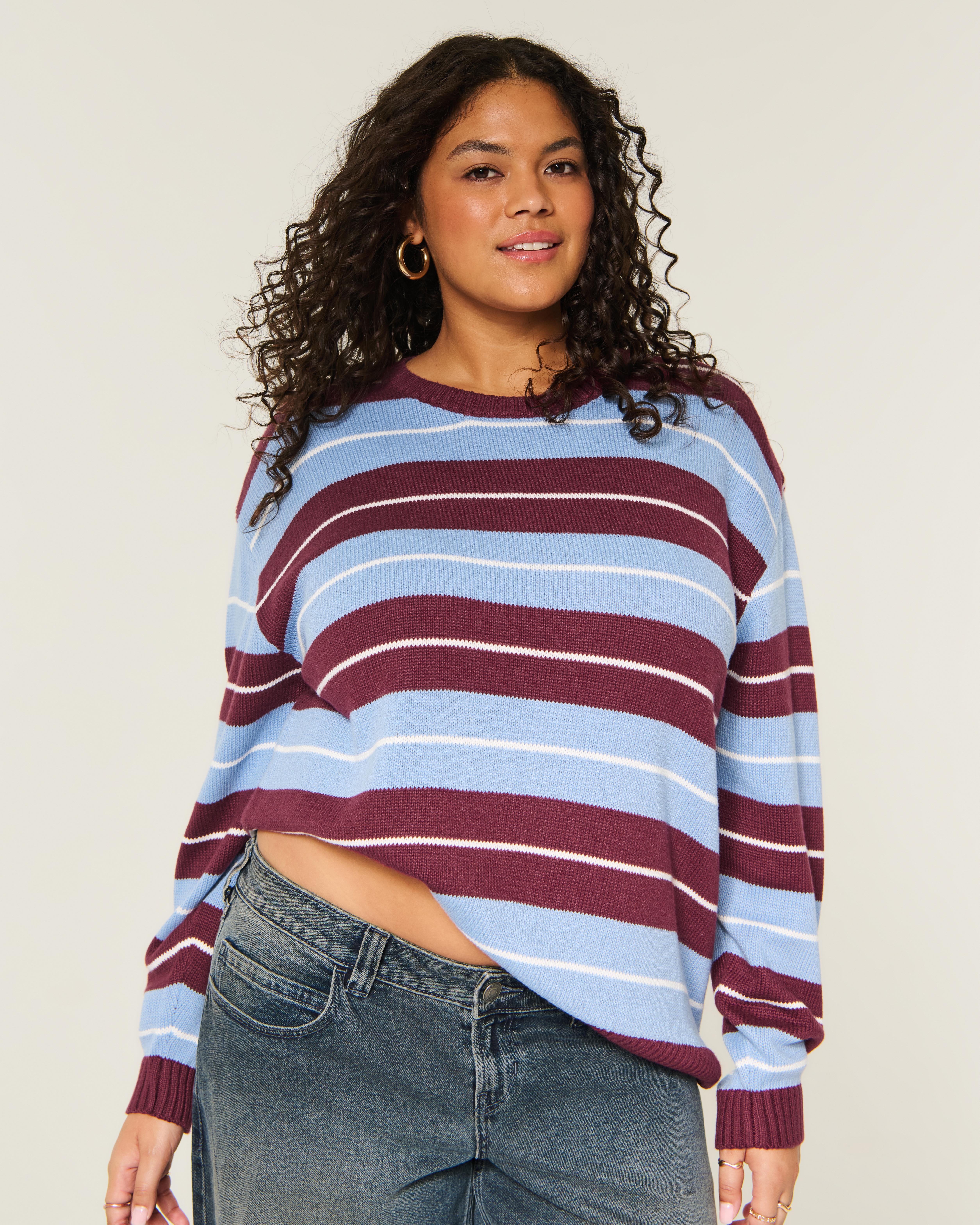 Oversized Crew Sweater
