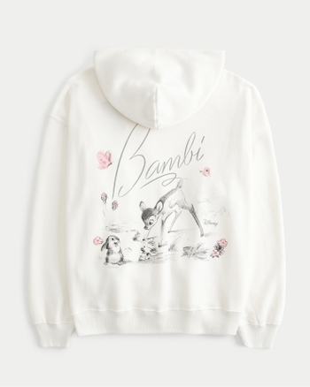 Women's Oversized Bambi Graphic Hoodie Women's Tops HollisterCo