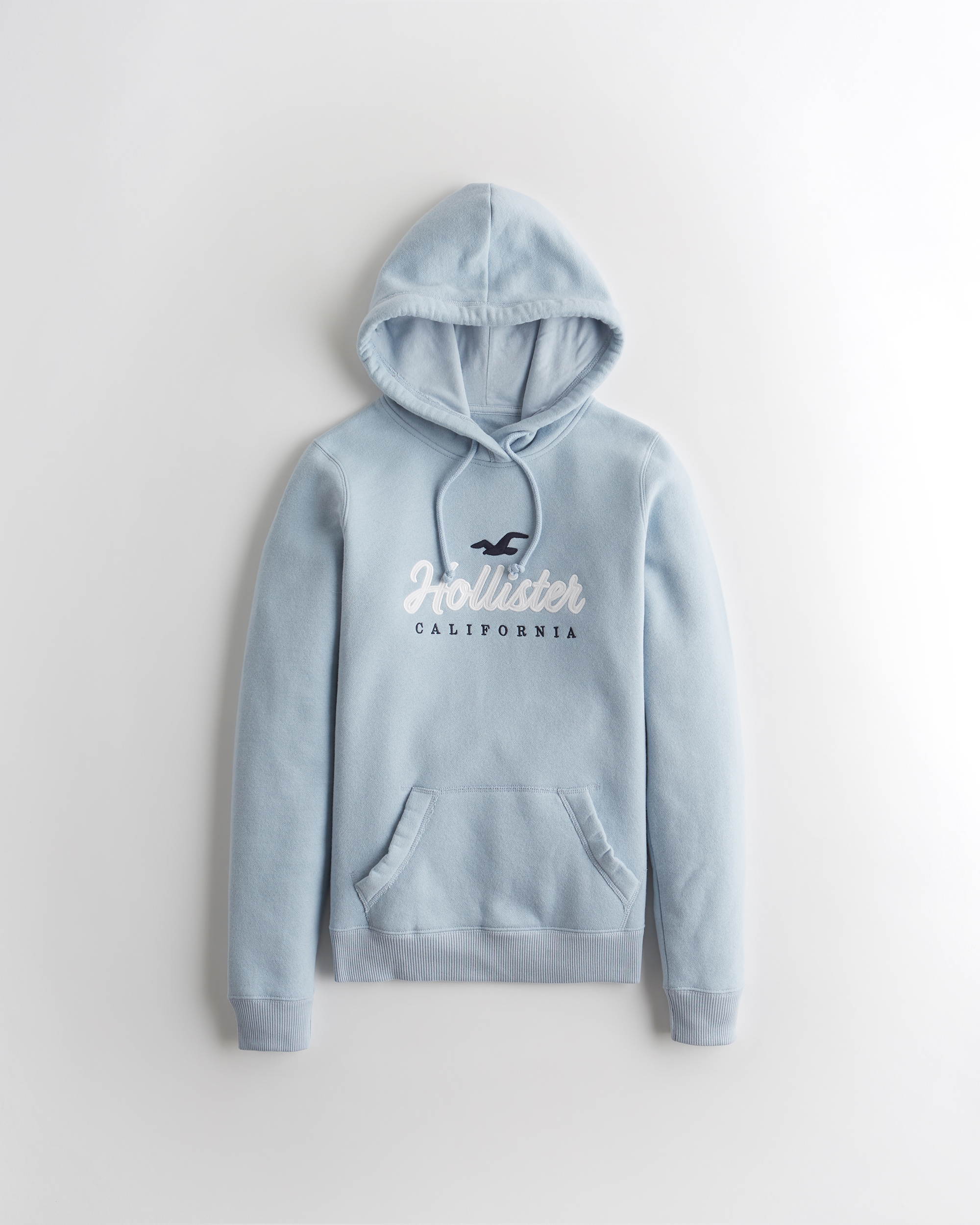 light blue hollister hoodie