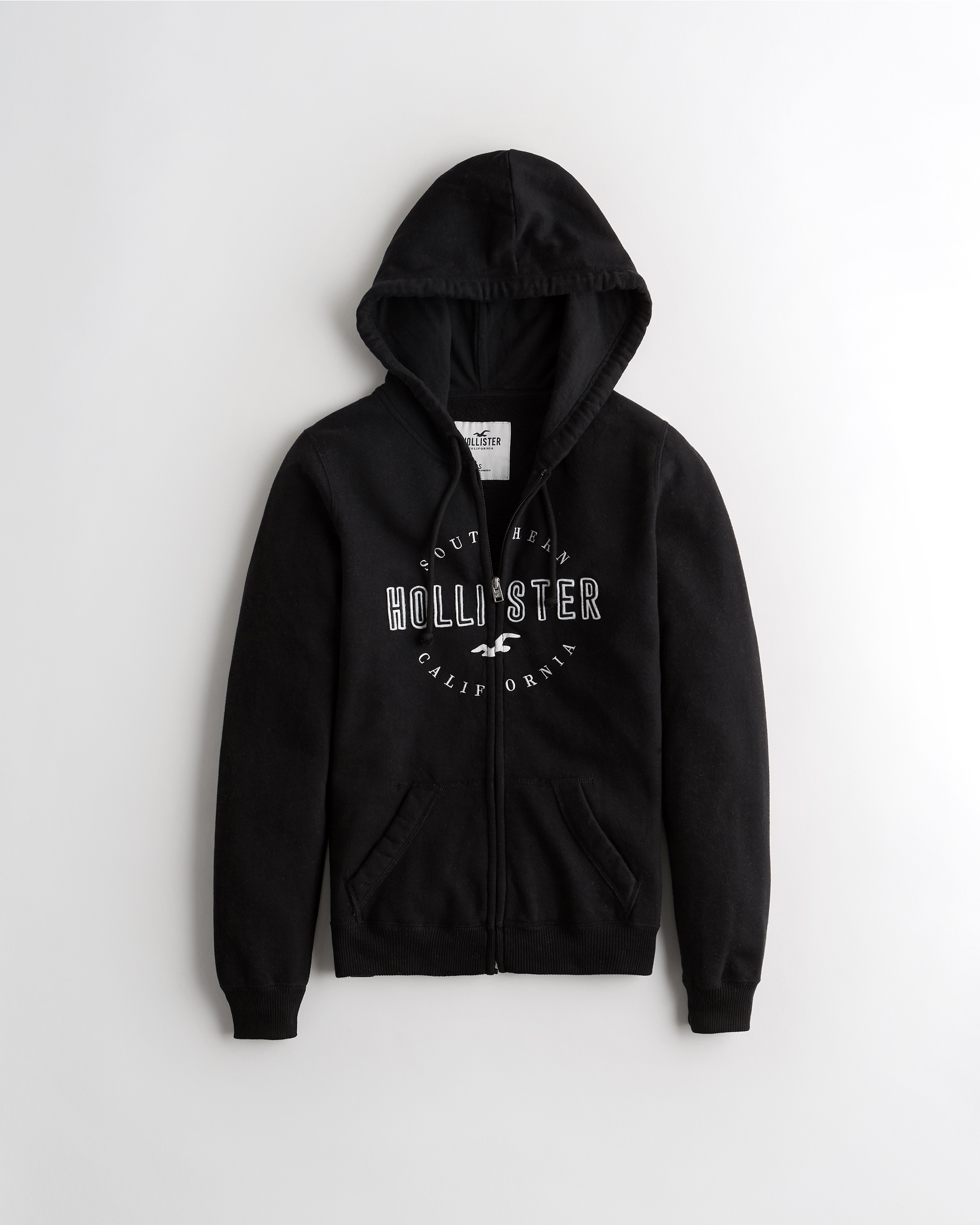 hollister grey hoodie womens