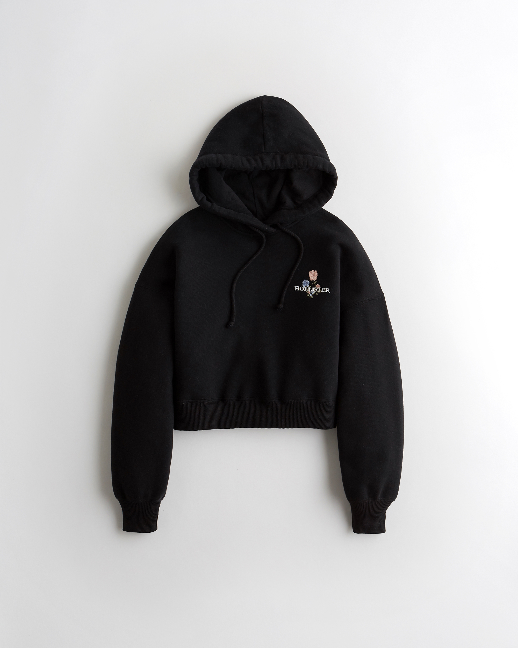 hollister cropped hoodie