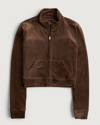 VogeLuxe | Women’s Double Zipper Cotton Hoodie