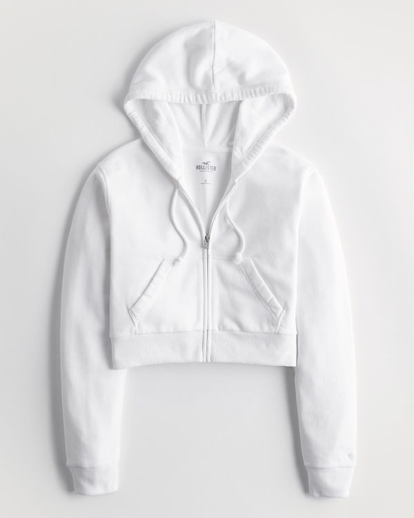 Plüsch-Hoodie mit Reißverschluss main image 1