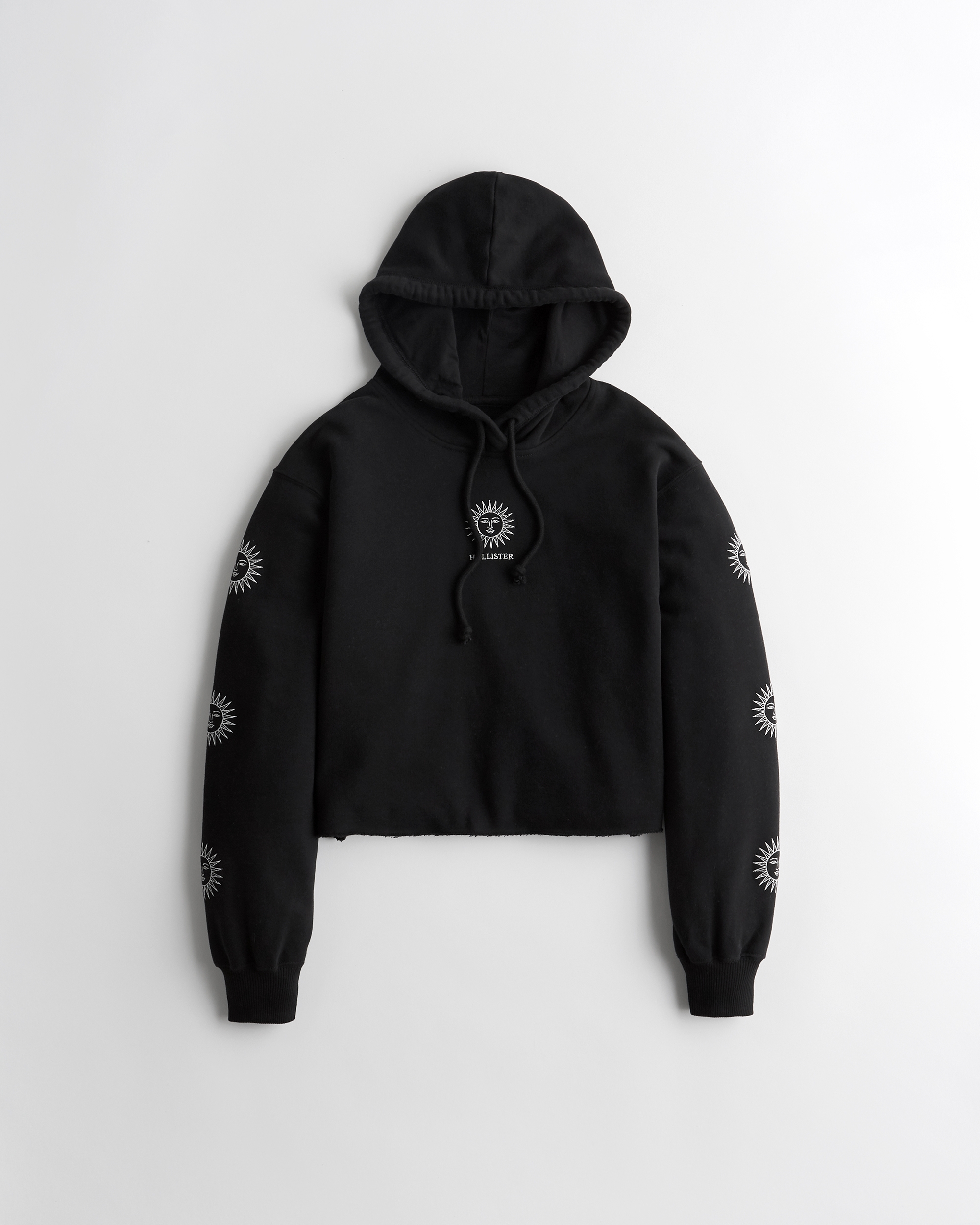 hollister embroidered hoodie