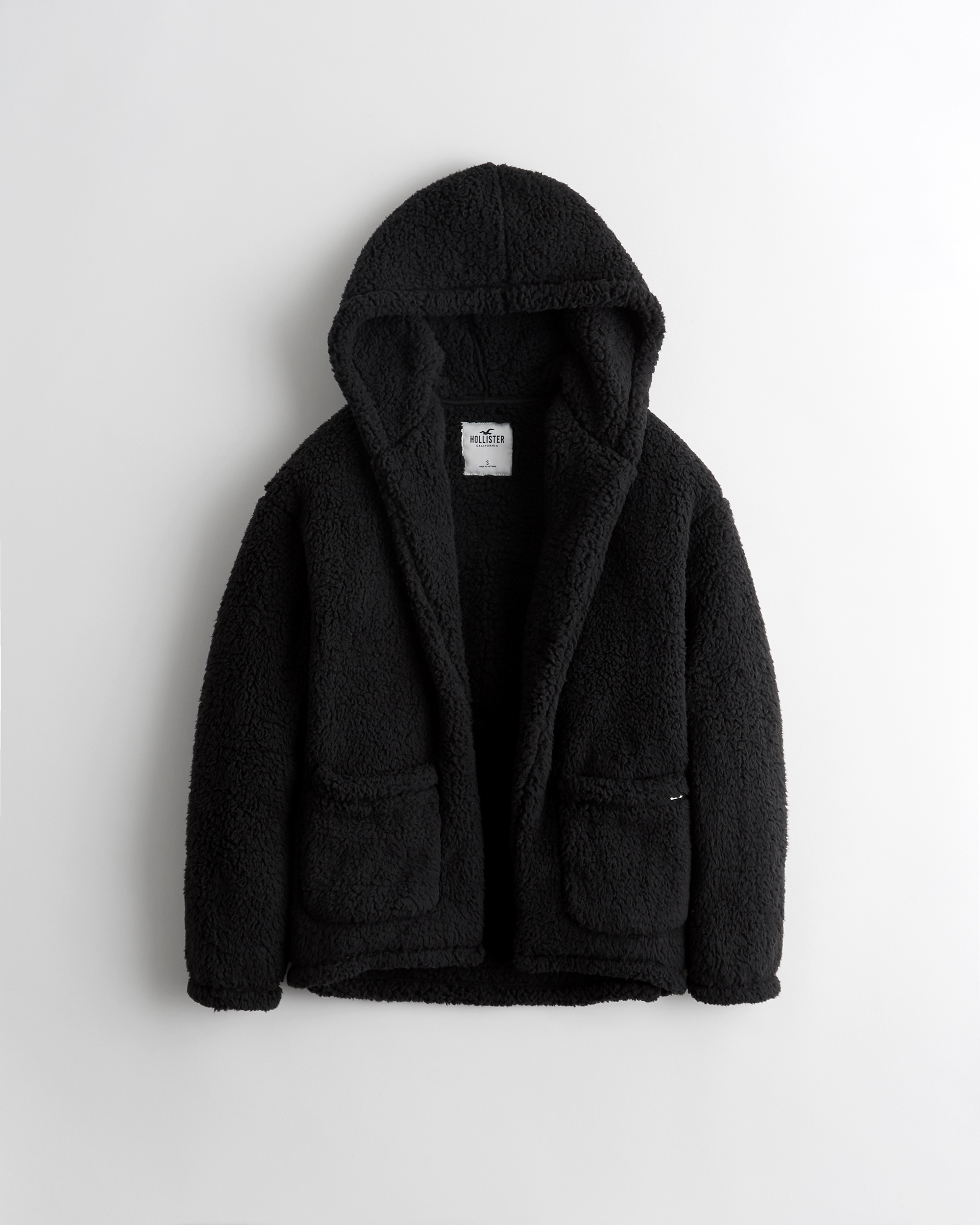 hollister sherpa sweater