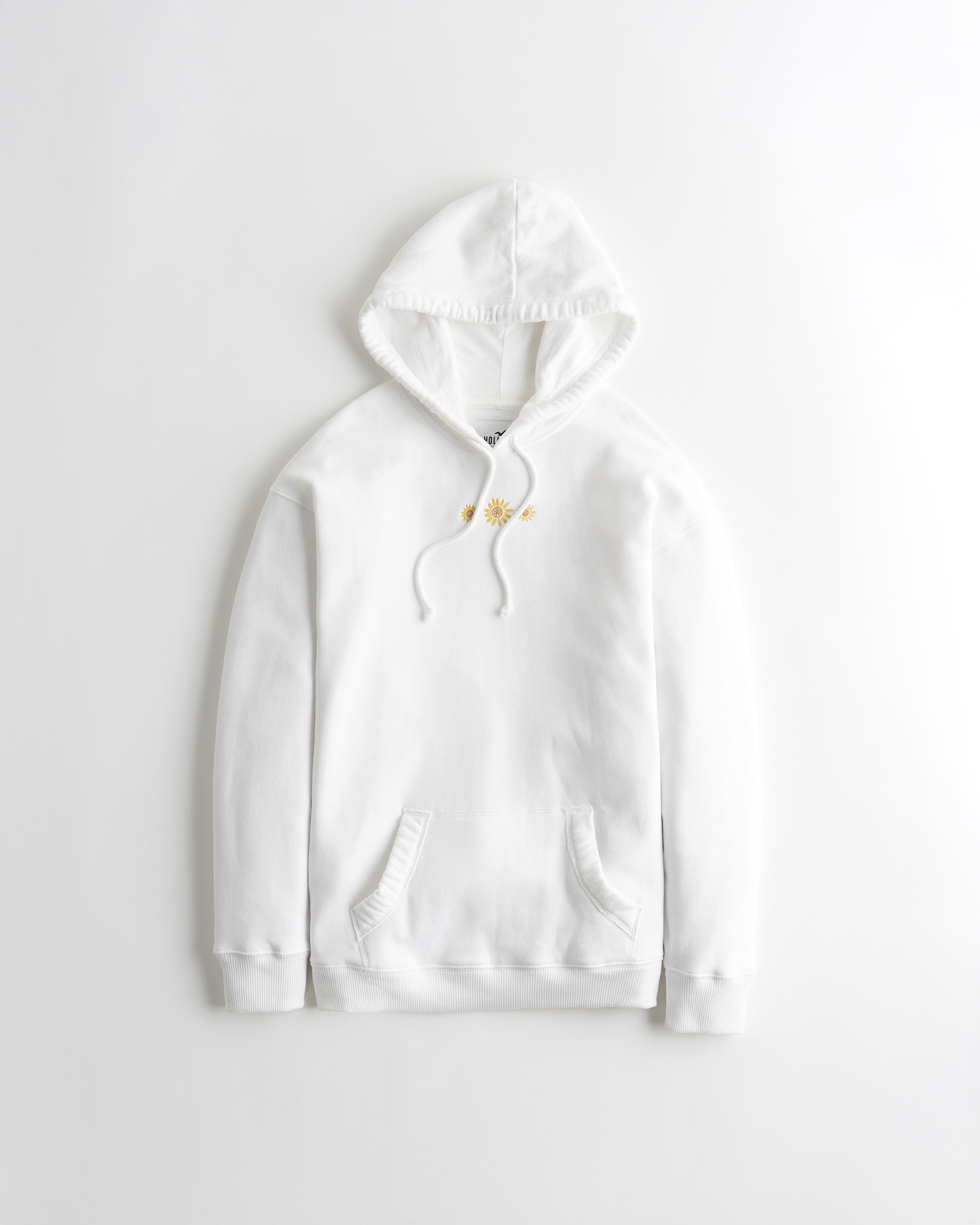 hollister rose embroidered hoodie